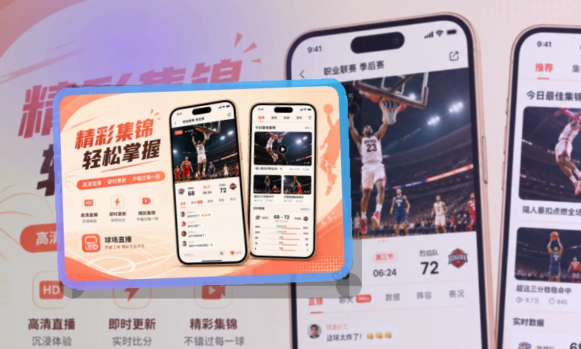 爱游戏 App · 手机观赛更有节奏